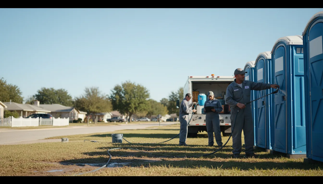Long-Term Portable Toilet Rental in Edon, OH near me